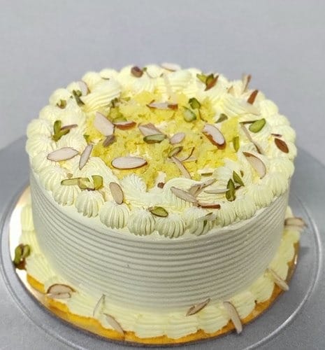 Deluxe 2 Tier Butter Scotch Cake | Free - Same Day Delivery |  IndiaFlowersGifts